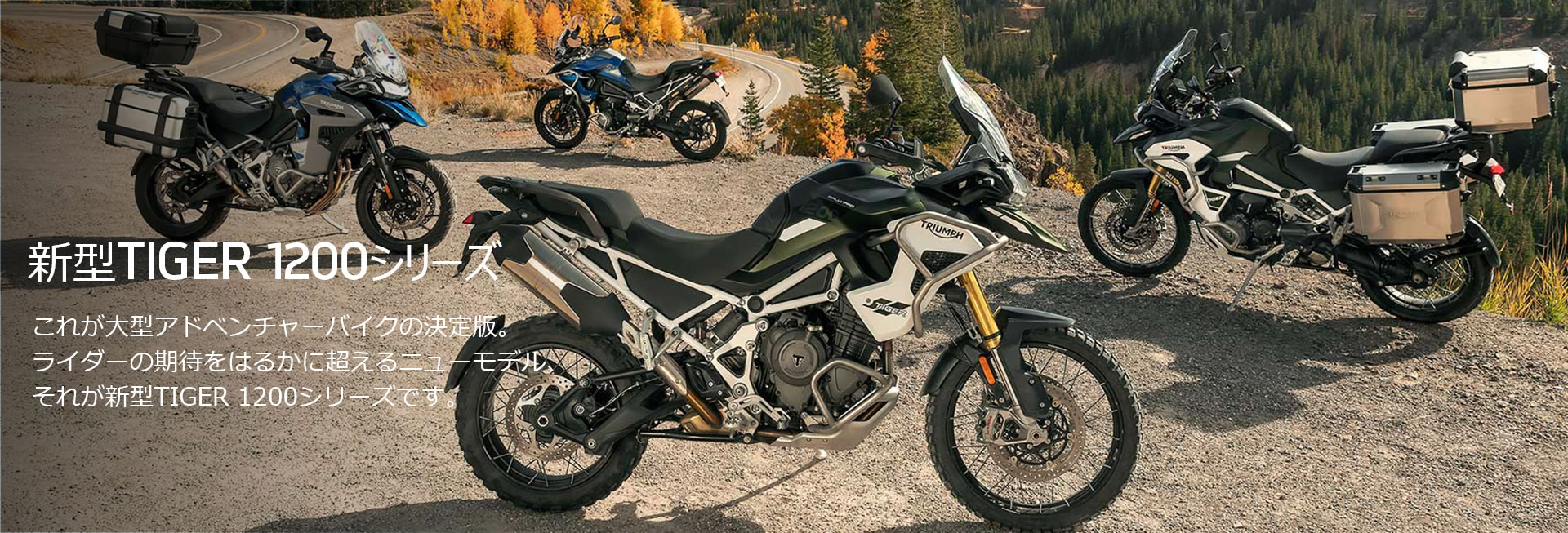 新型TIGER 1200シリーズ