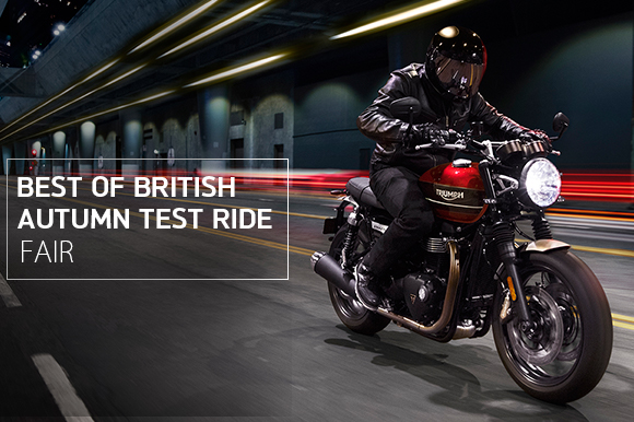 Best of British「Autumn Test Ride フェア」開催