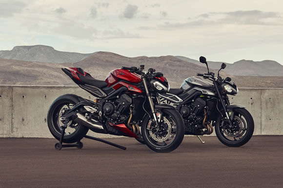 2023年新型STREET TRIPLE 765 ファミリー登場